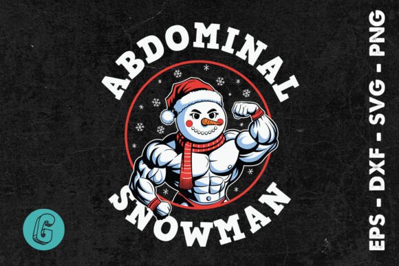 Abdominal Snowman Funny SVG Review