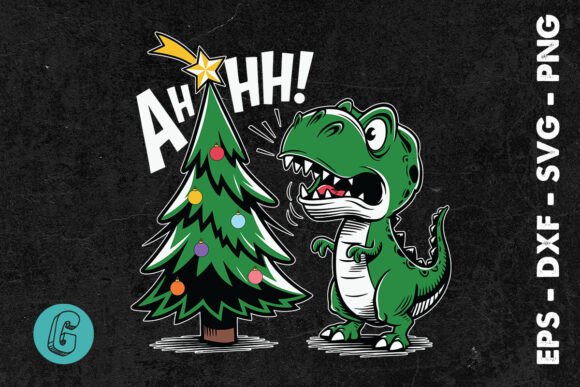 Ahhh Funny Rex Happy Christmas SVG Review
