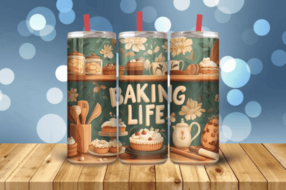 Baking Life 20oz Tumbler Wrap Review