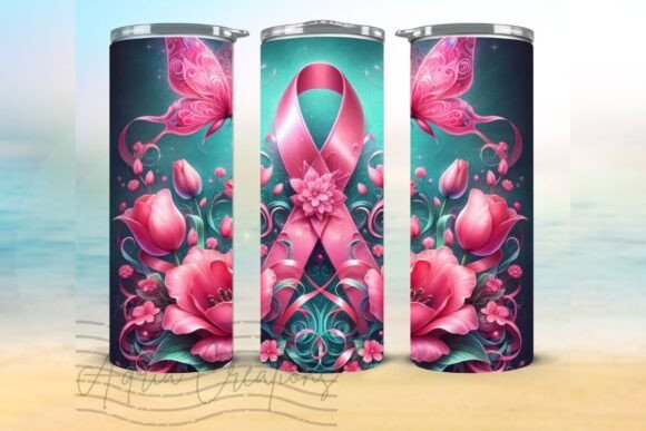 Breast Cancer Awareness 20oz Tumbler Png Review