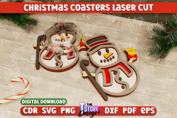 Christmas Coaster Holiday Snowman Review