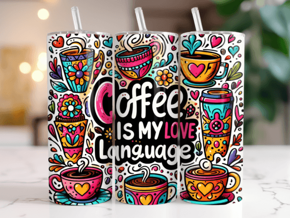 Coffee Floral Pattern Tumbler Wrap Review