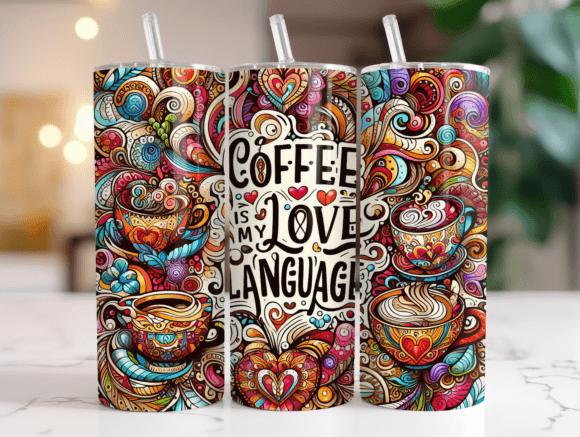 Coffee is My Love Language Tumbler Design Review