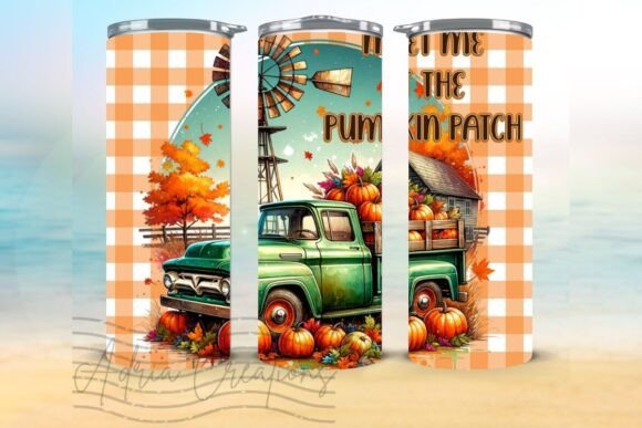 Fall Truck and Pumpkin Sublimation PNG Review
