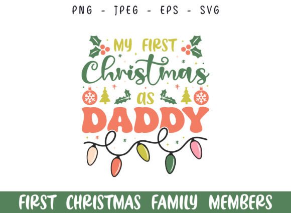 First Merry Christmas As Daddy Design Review