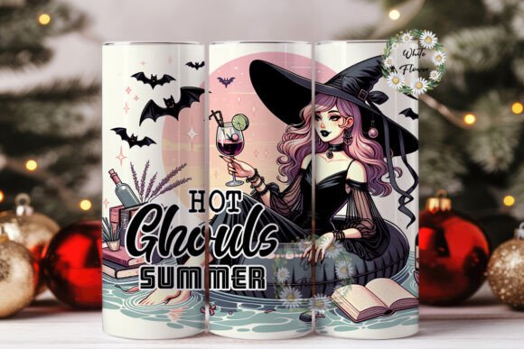 Hot Ghoul Summer Tumbler Wrap Design Review