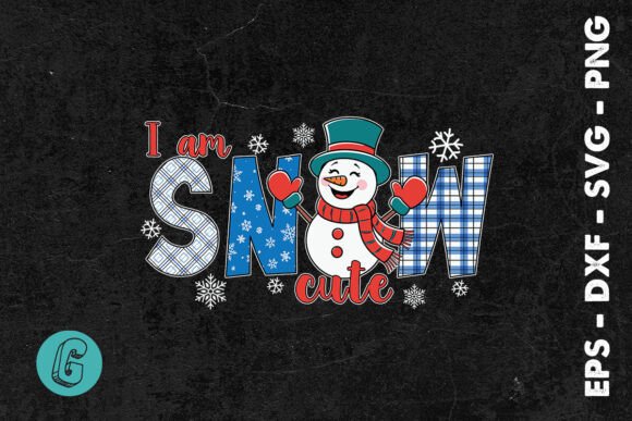I Am Snow Cute Merry Xmas SVG Review