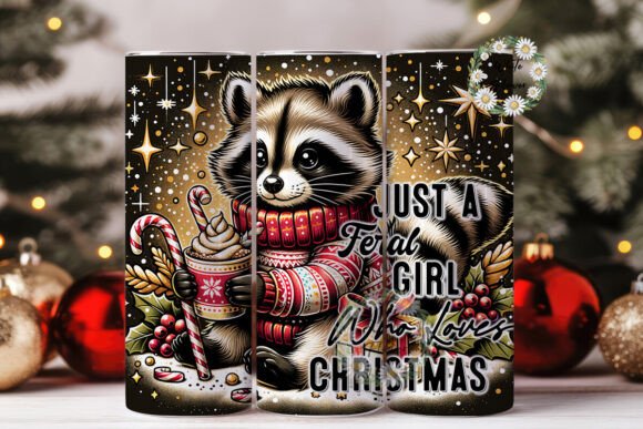 Just a Feral Girl Who Loves Christmas Embroidery Review