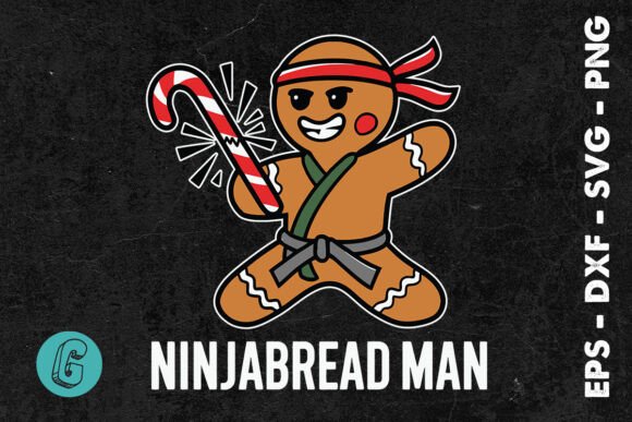 Ninjabread Man Happy Gingerbread SVG Review