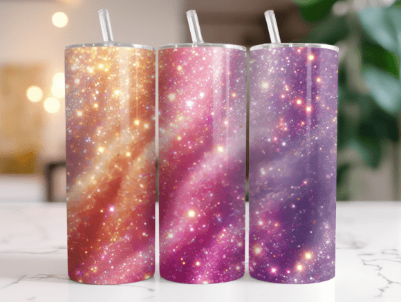 Pretty Pink Glitter 20oz Tumbler Wrap Review