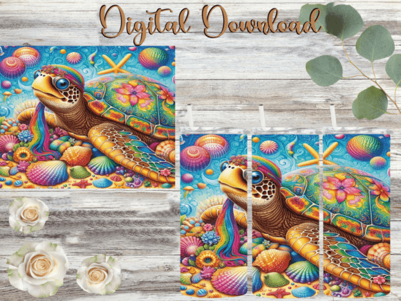 Sea Turtle Hippie Tumbler Embroidery Review