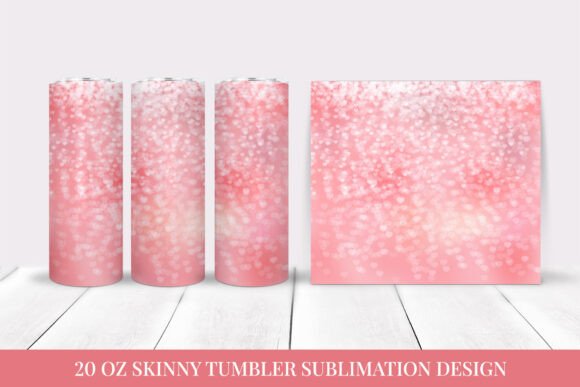 Soft Pink Hearts Tumbler Wrap Sublimation Review