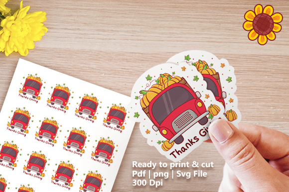 Thanks Giving Truck Embroidery Design Review