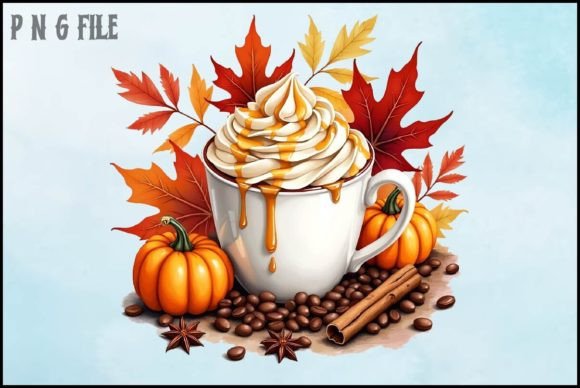 Watercolor Autumn Cup Design Review